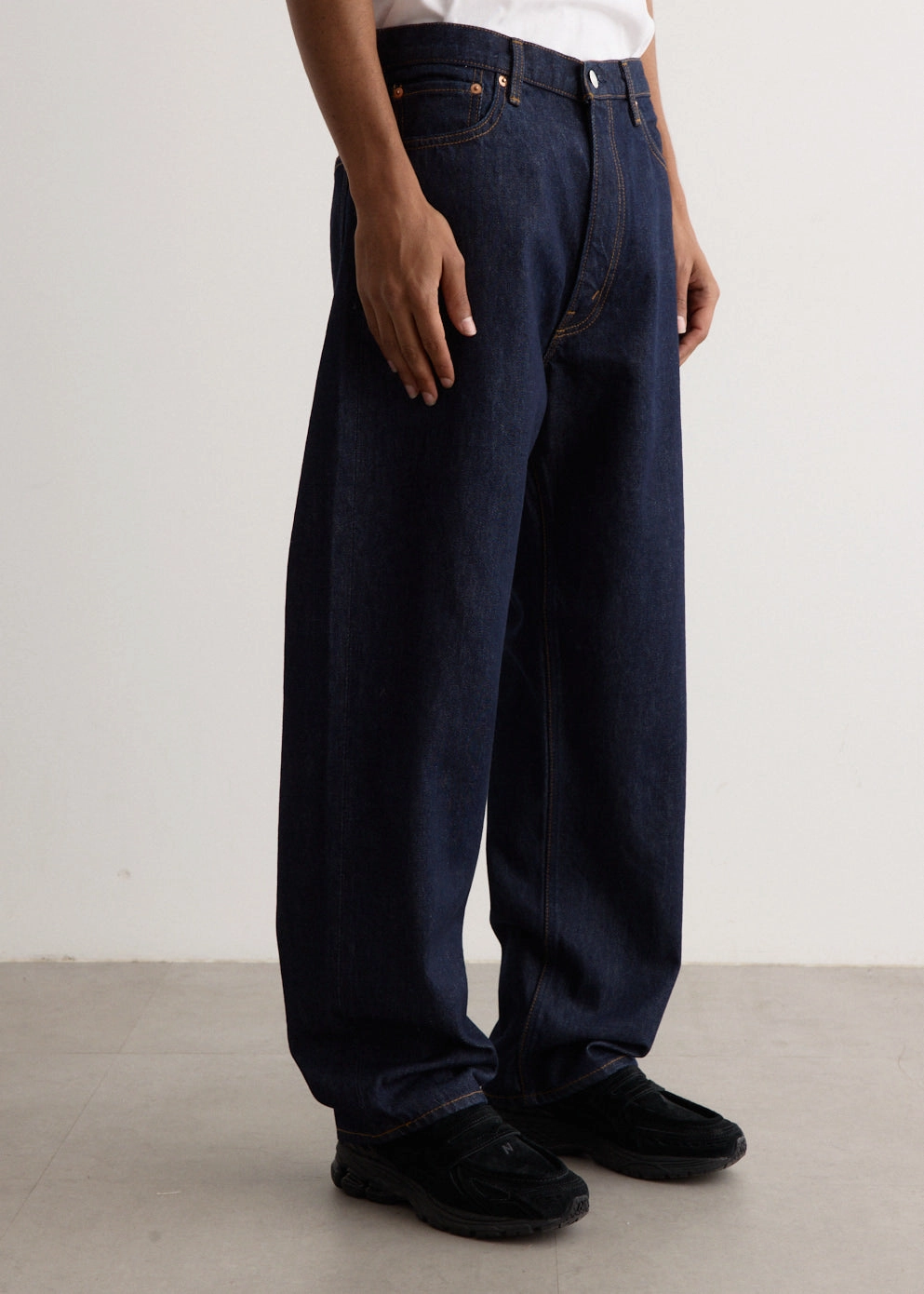 101 Dad's Fit Denim Pants Abrasion Resistant Fabric