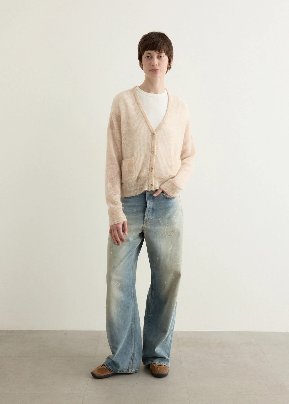 Minimalist Style Family Style Comfy 1981 Loose Fit Jeans