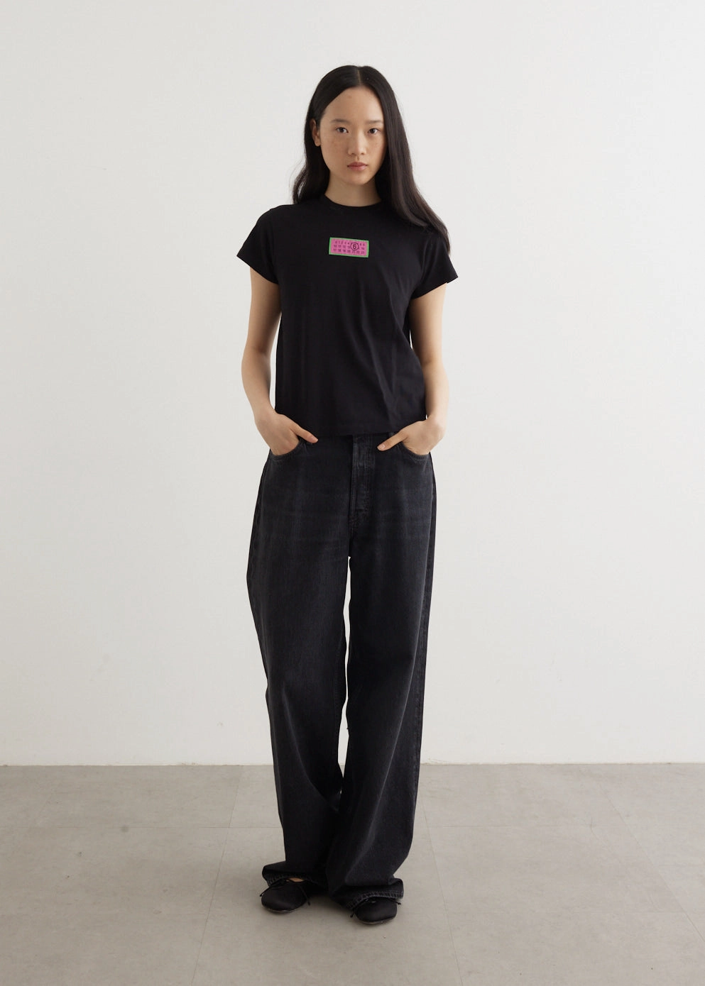 Picnic Style Creative Look Minimalist Style 1981F Loose Jeans