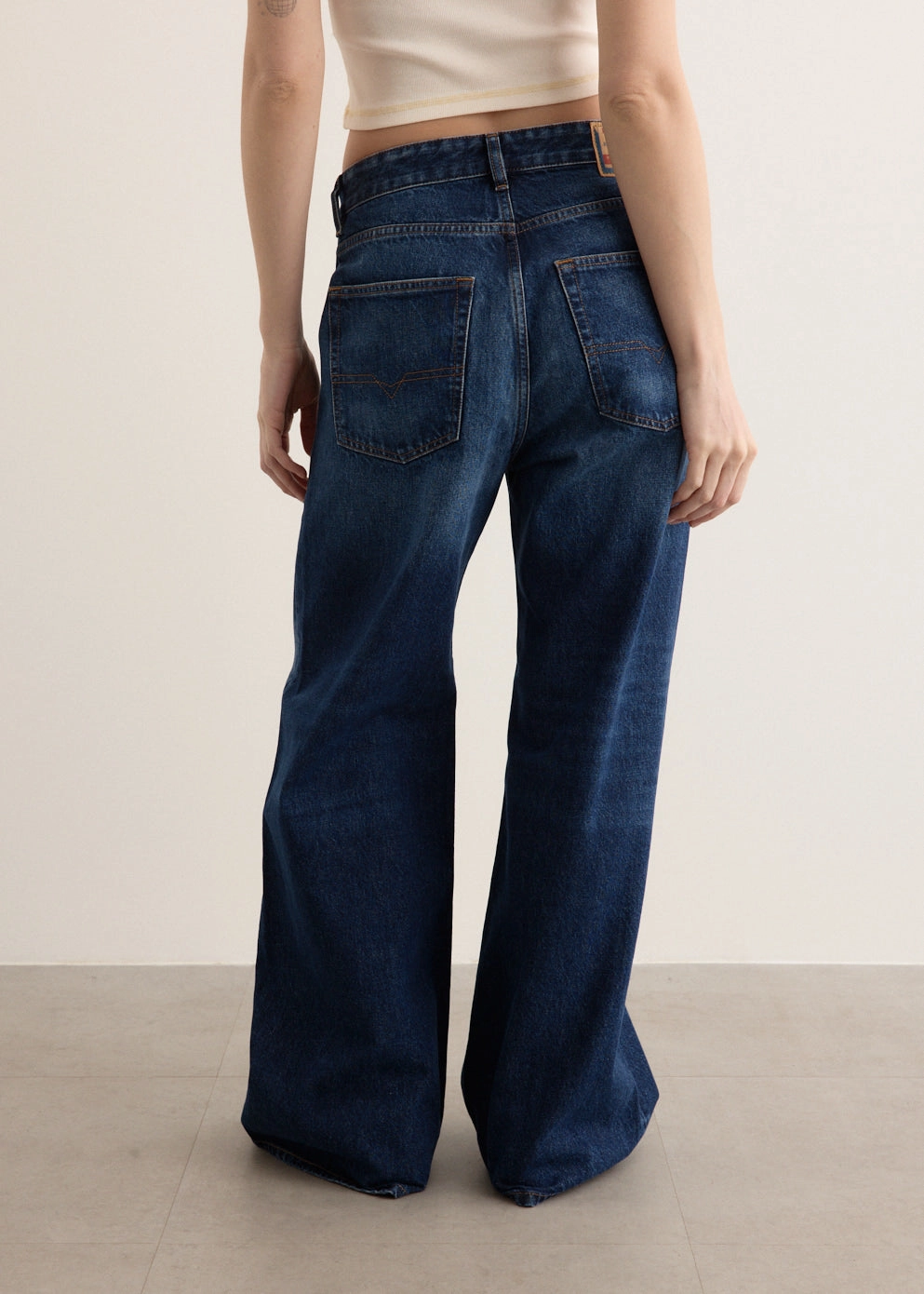 Morning Stroll Music Event Office Wear Shopping Day High Quality Weekend Style 1996 D-SIRE 5 Pockets Jeans