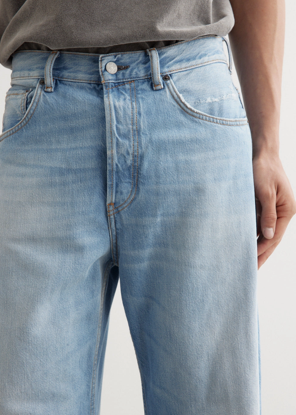 Breathable Lining System Ready Choice 2021M Light Blue Vintage Jeans