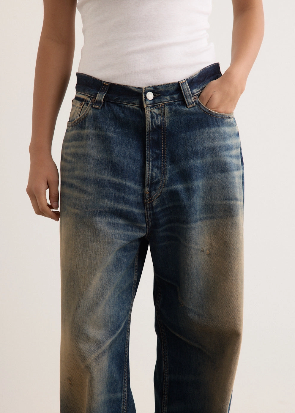 Recycled Cotton Blend 2023 Loose Fit Jeans