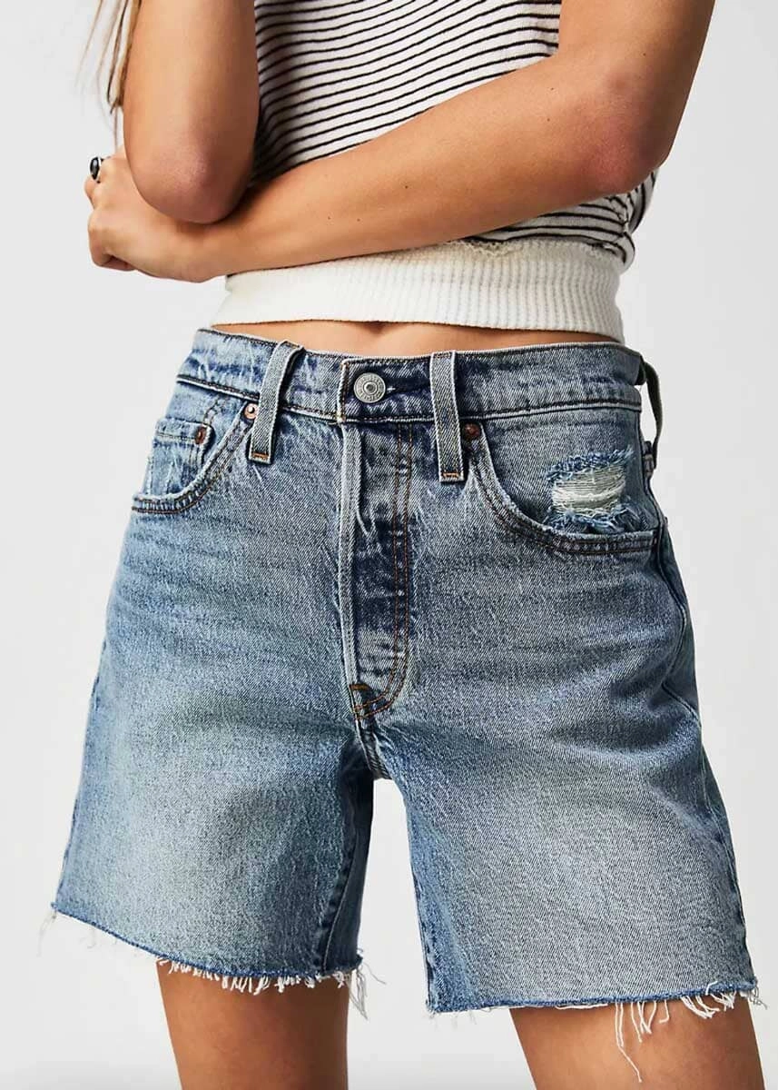 Cozy Fit 501 Mid Thigh Short - Odeon