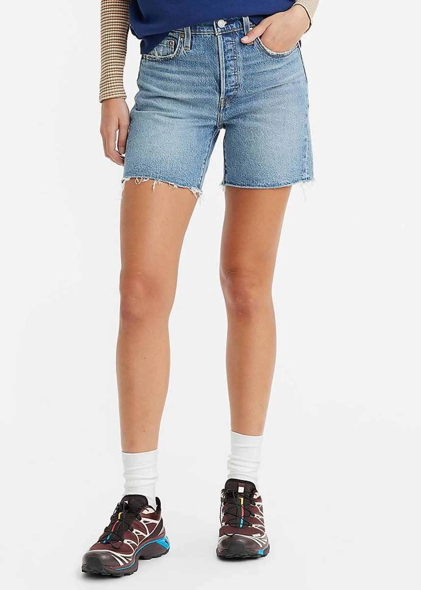 Travel Style Odor Control Fabric 501 Mid Thigh Short - Odeon