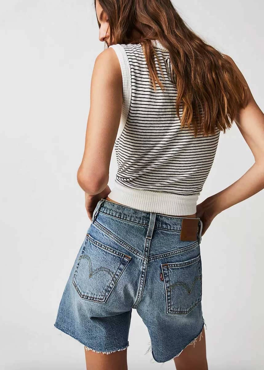 Active Motion Tailored Fit 501 Mid Thigh Short - Odeon