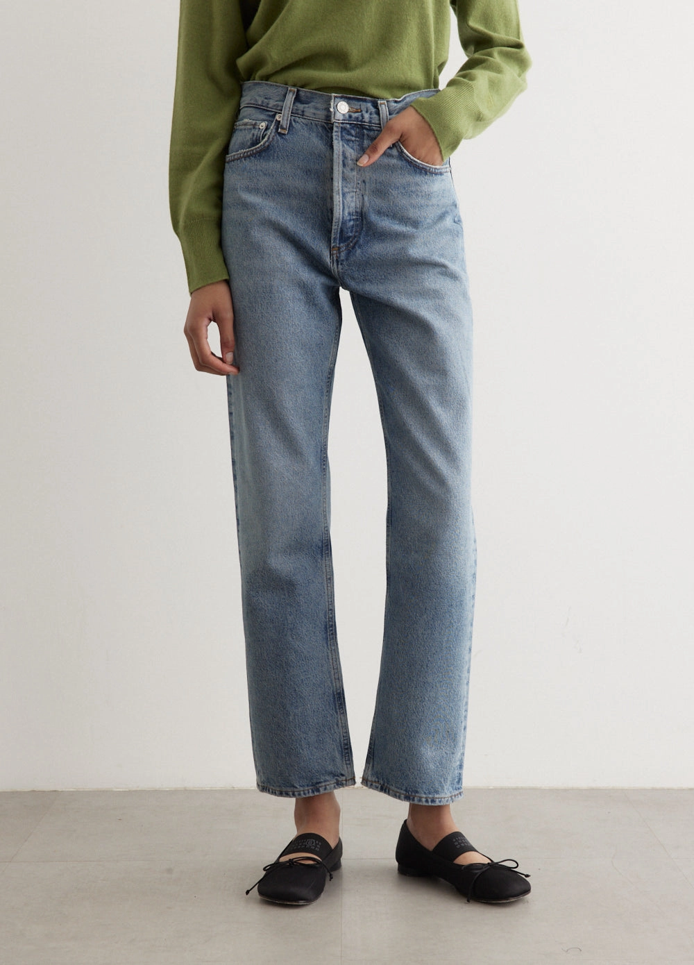 90's Pinch Waist Jeans Classic Wear Morning Stroll