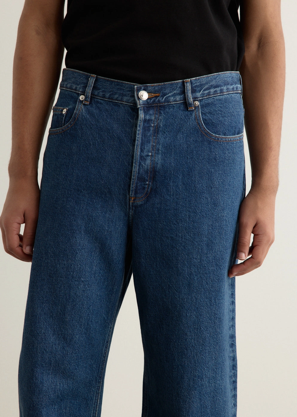 Anti Slip Belt Loops Aaron Jeans
