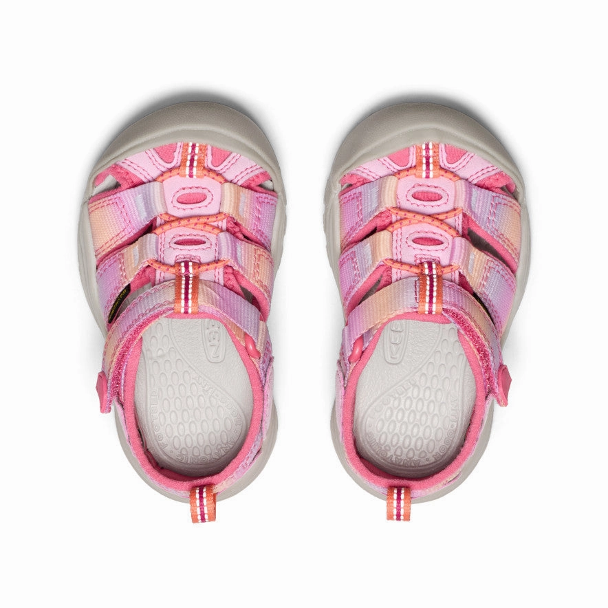 Toddlers' Newport H2  |  Hot Pink/Orchid Petal Secure fastening