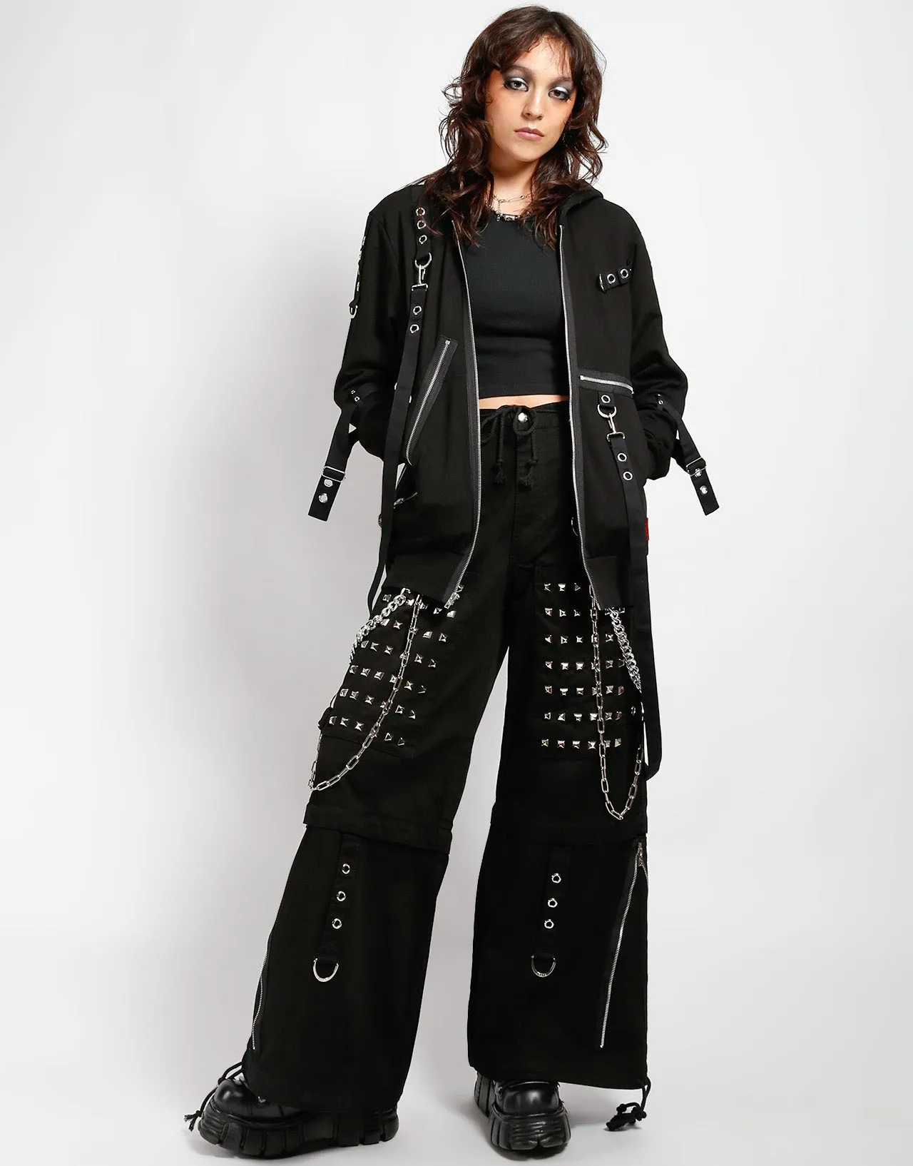 Effortless Wear Neutral Shade MONSTER STUD PANT