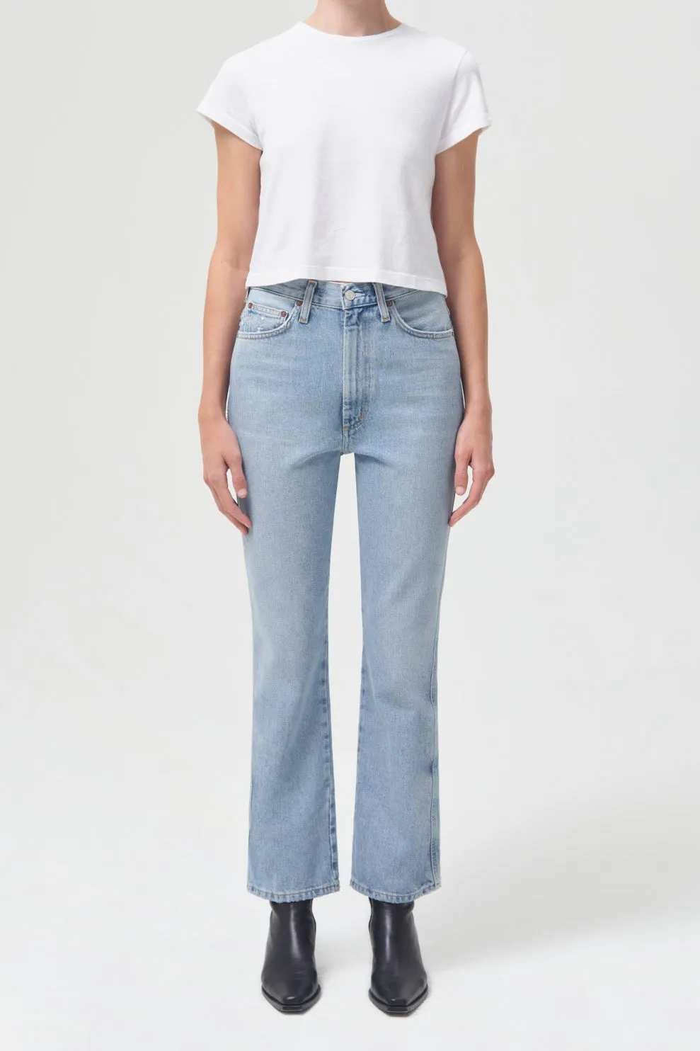 Adine Shrunken Tee Moisture Wicking Fabric Sporty and Stylish