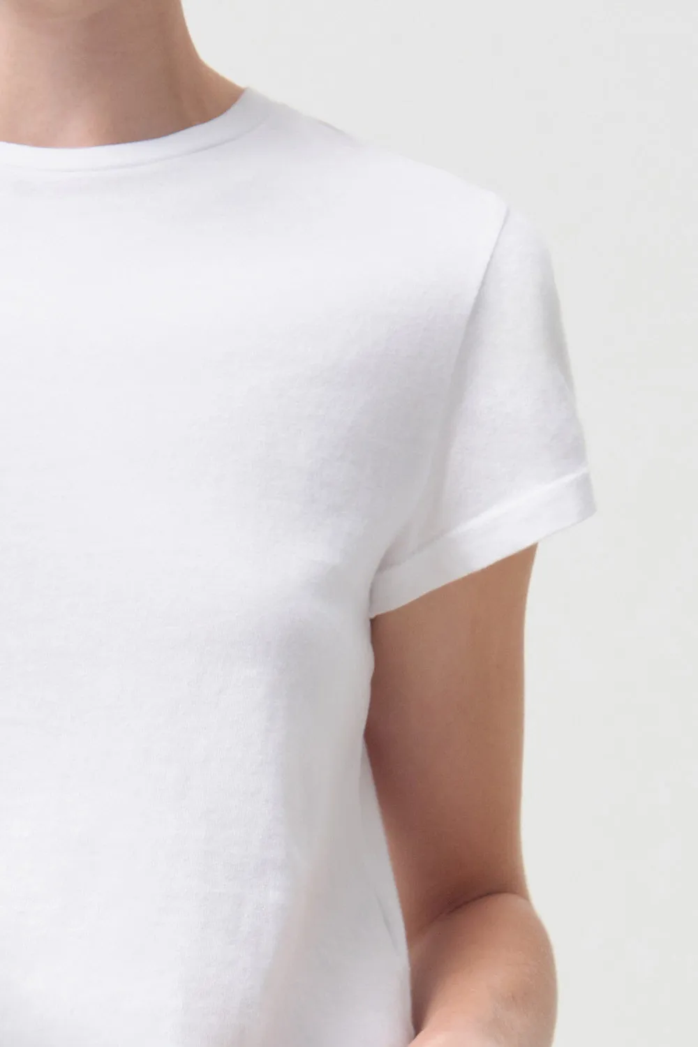 Layered Look Adine Shrunken Tee