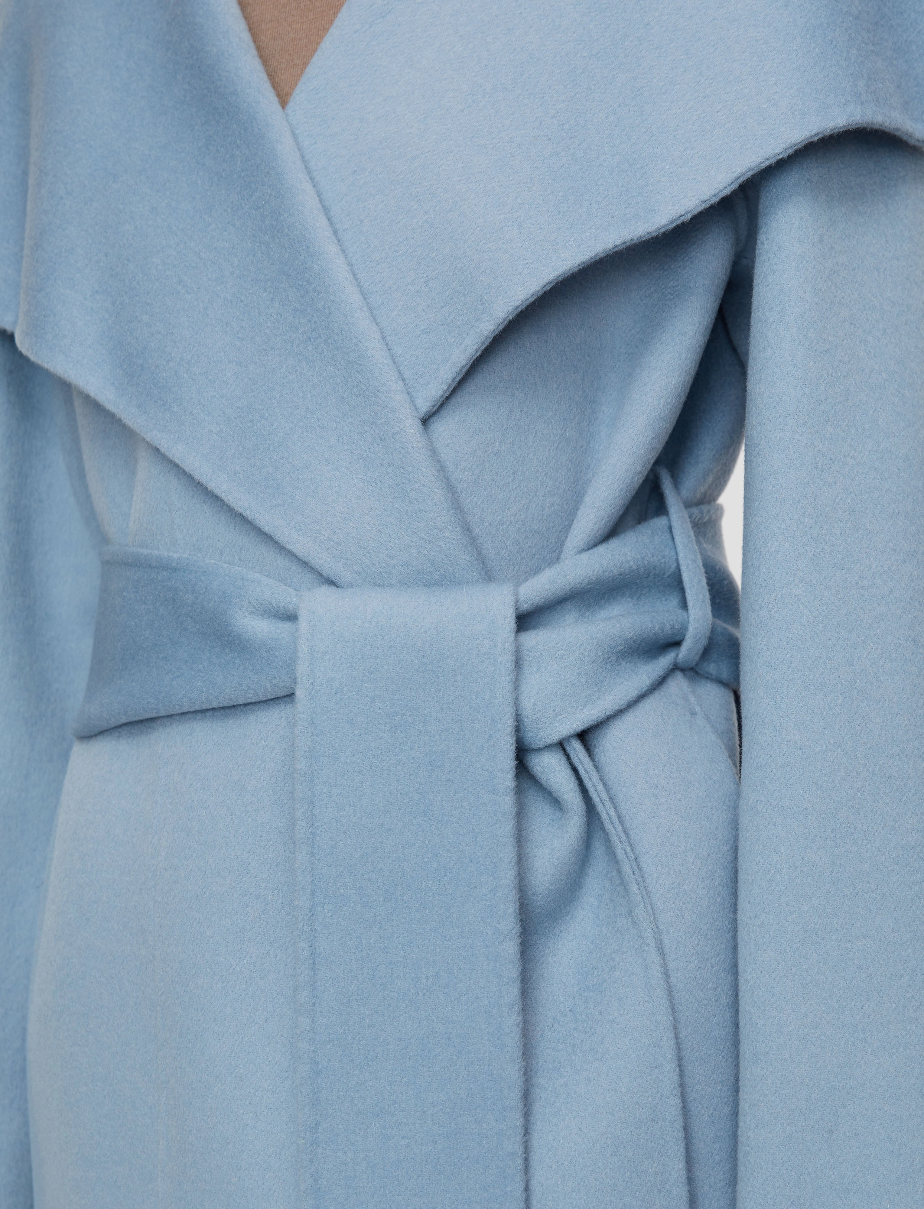 Adrienne Double Face Cashmere Jacket Erasable Stains Treatment Soft Cover