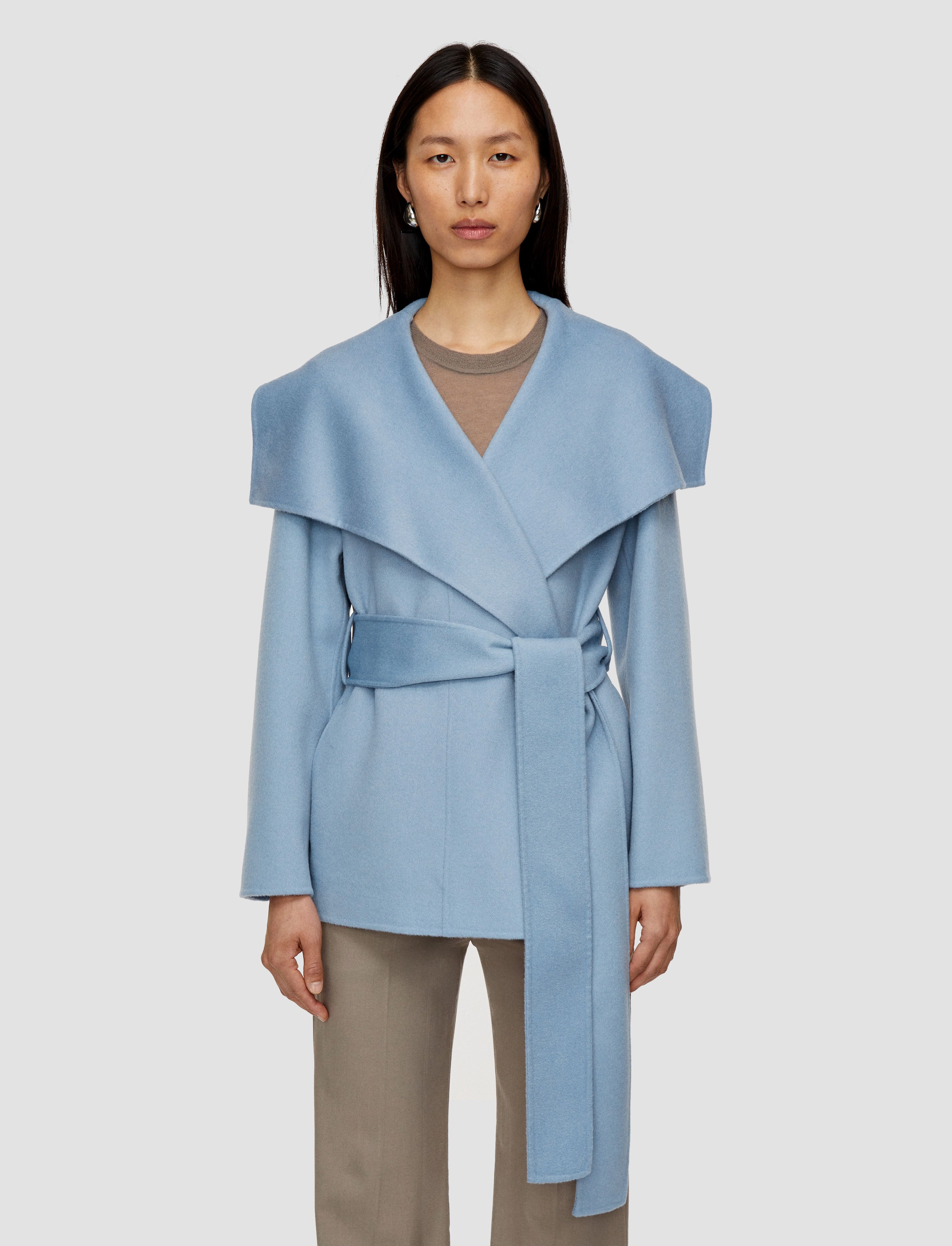 Adrienne Double Face Cashmere Jacket Mid Season Wear