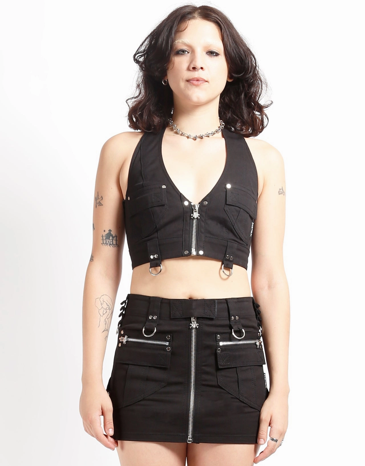 POWER HALTER BLACK NonRestrictiveCollar Convertible Style
