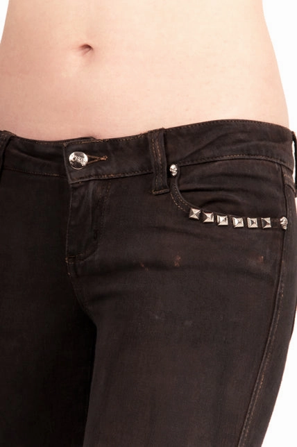 Low Maintenance Fabric Paint It Black Jeans