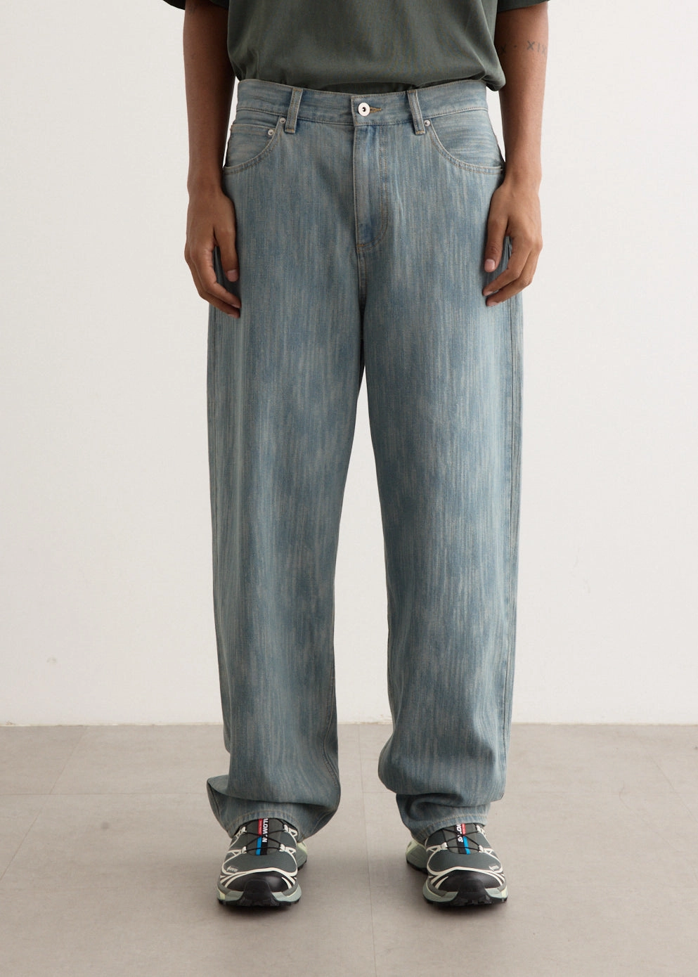 Quality Wear Dragline Textured Jeans