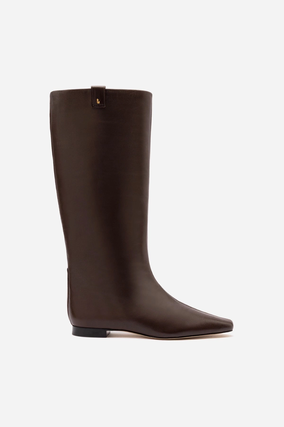 Comfort Lining Nature Lover Alexis Flat Boot In Brown Leather