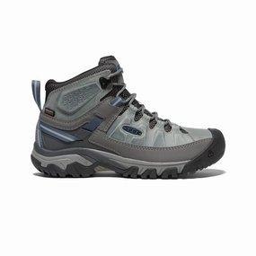 Men's Targhee III Waterproof Mid | Drizzle/Captains Blue Quick Fit Dance Edge