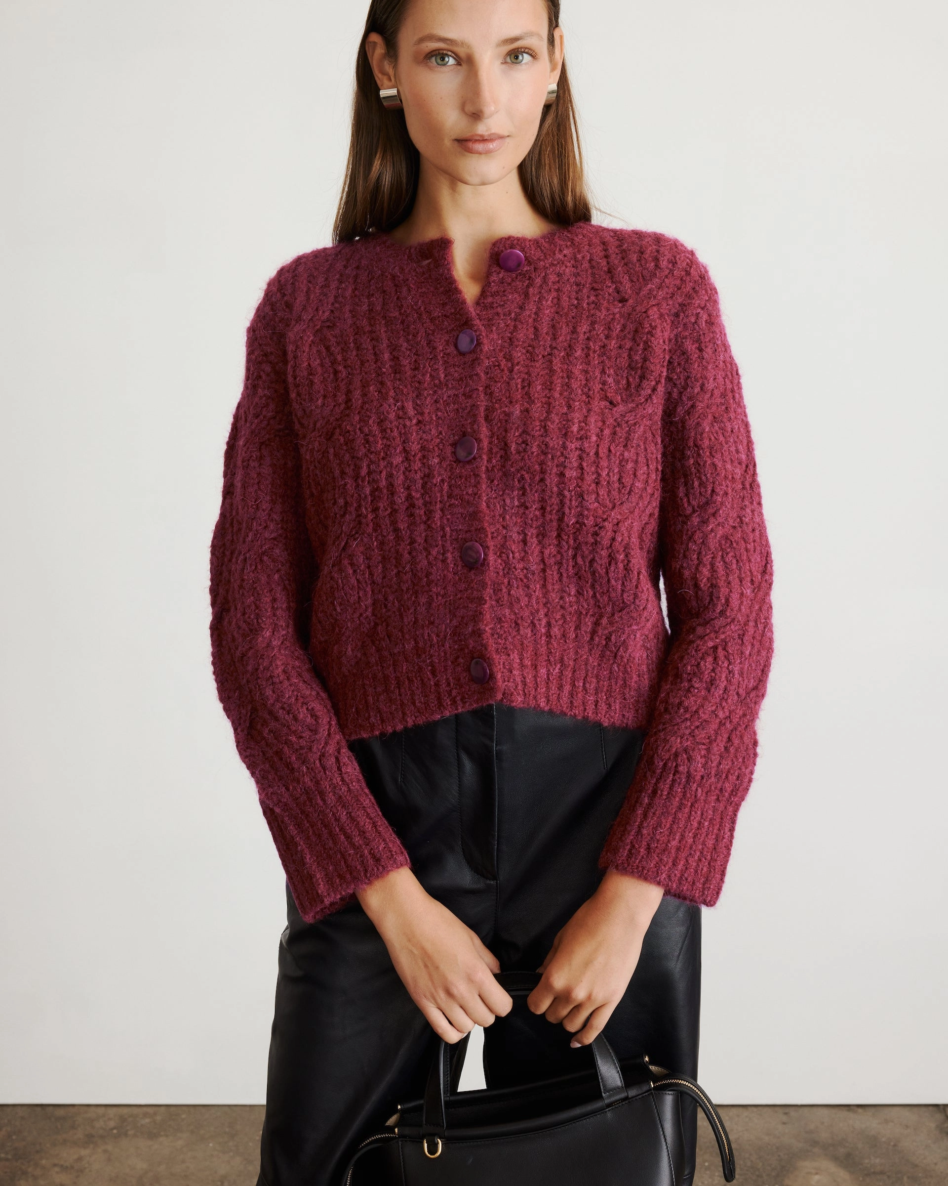 Hale Cardigan Circular Knit