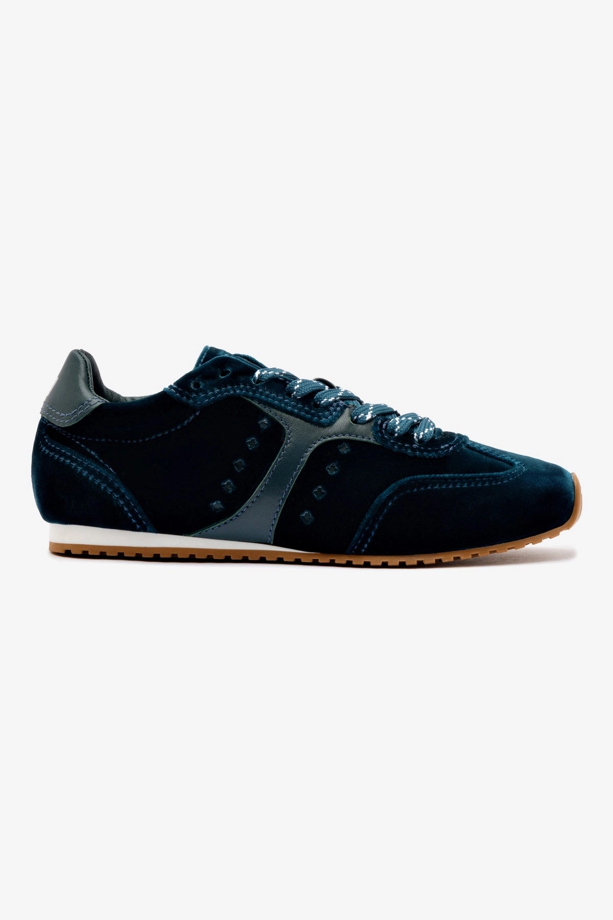 Stella Sneaker In Deepsea Velvet urban walks