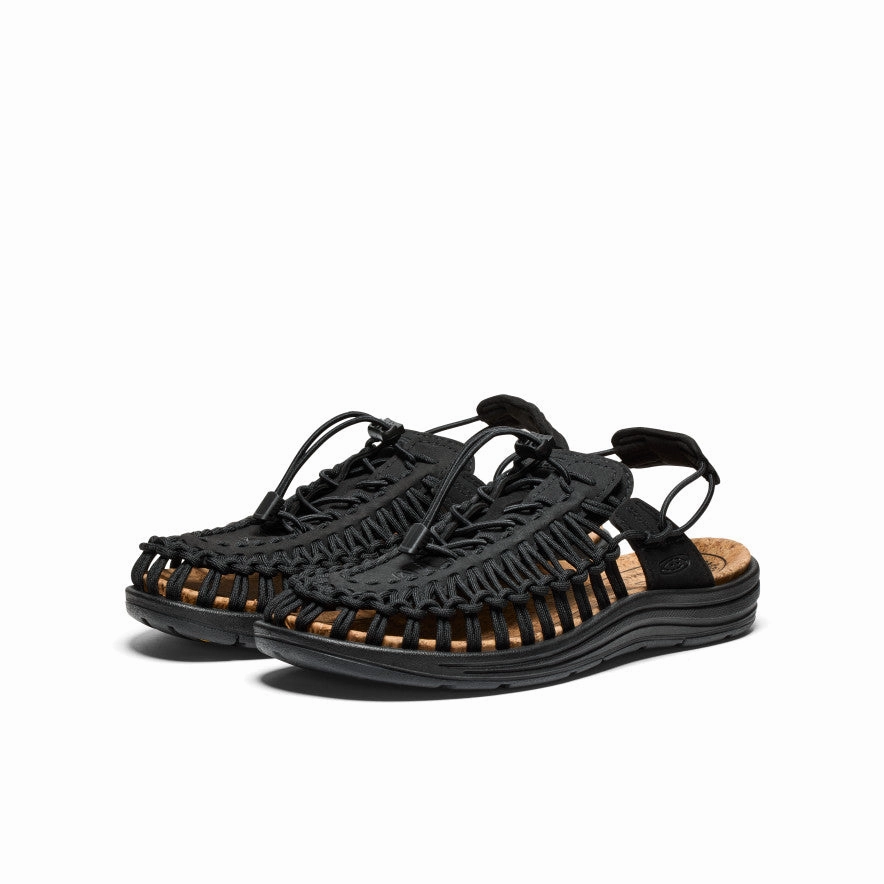 Simple Step Shoes Airy Comfort All Gender UNEEK II Convertible  |  Black/Black