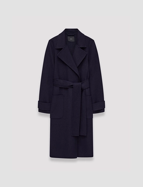 Light Reflectivity Trim Arline Double Face Cashmere Coat