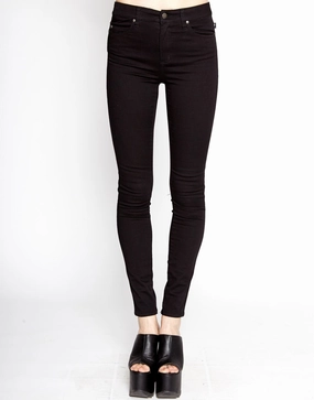 High Waisted T Back Jeans Functional Style