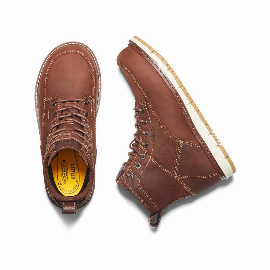 Women's San Jose 6" Boot (Aluminum Toe)  |  Gingerbread/Gum All Terrain Grip