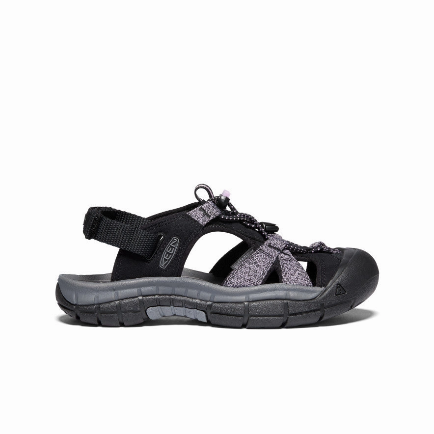 Sunday Best Street Casual Women's Ravine H2 Sandal  |  Black/Dawn Pink