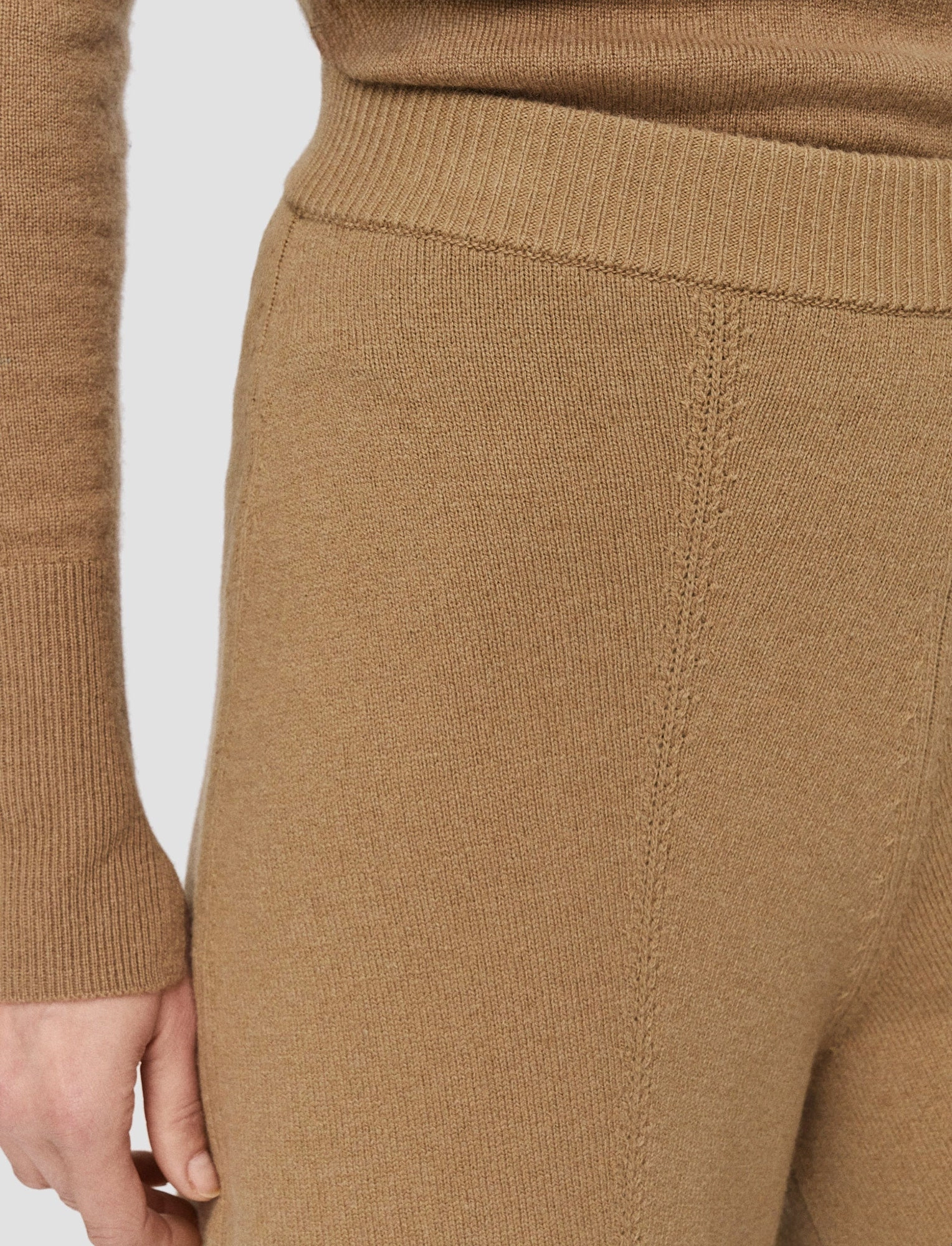 Core Style Texture Focus Soft Wool Culottes