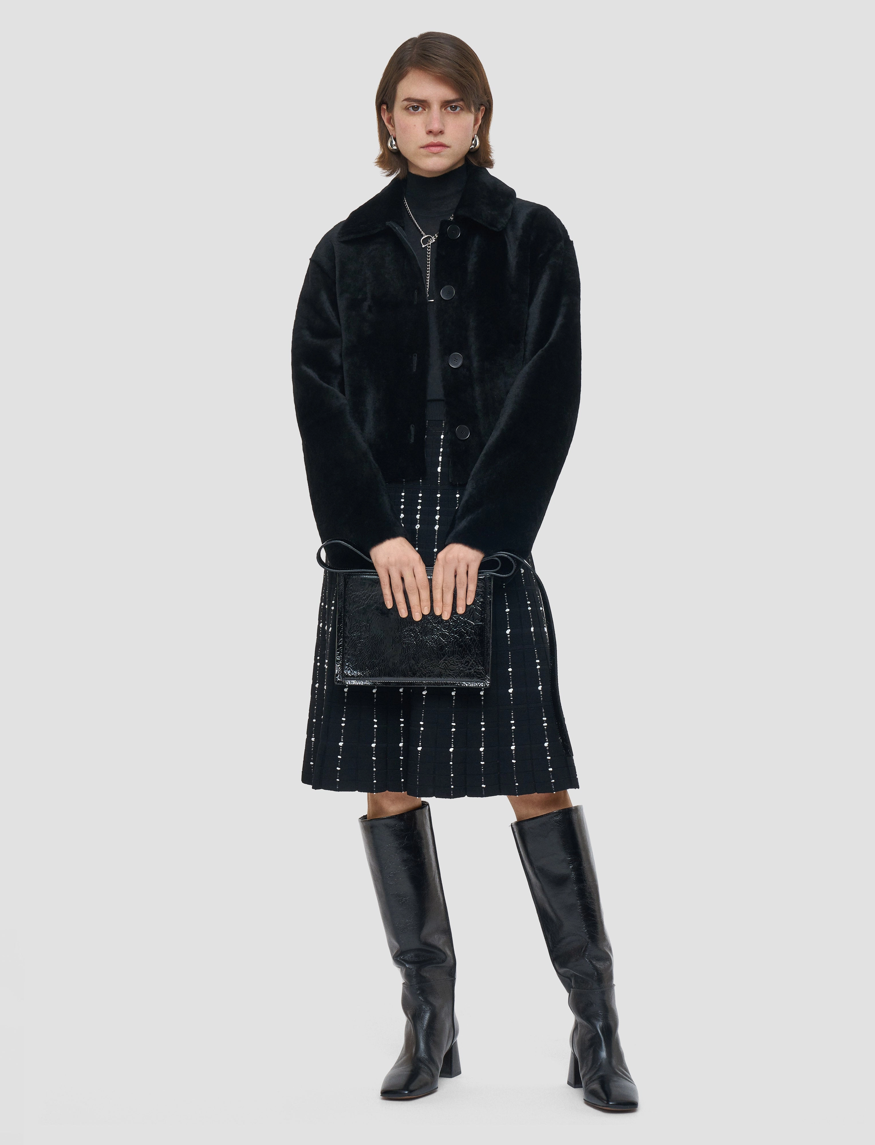 Alloway Reversible Soft Shearling Jacket High Visibility Trim