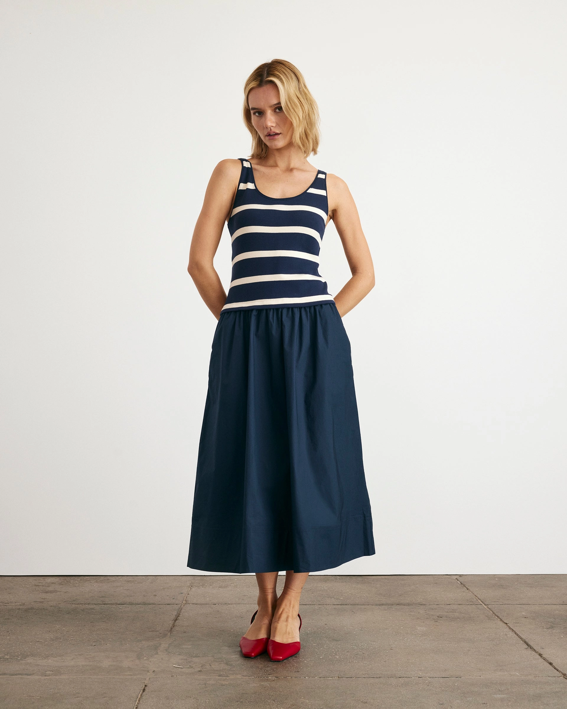 HighElasticity Yarn Amber Dress