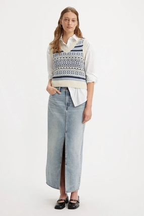 Ankle Column Skirt hang dry