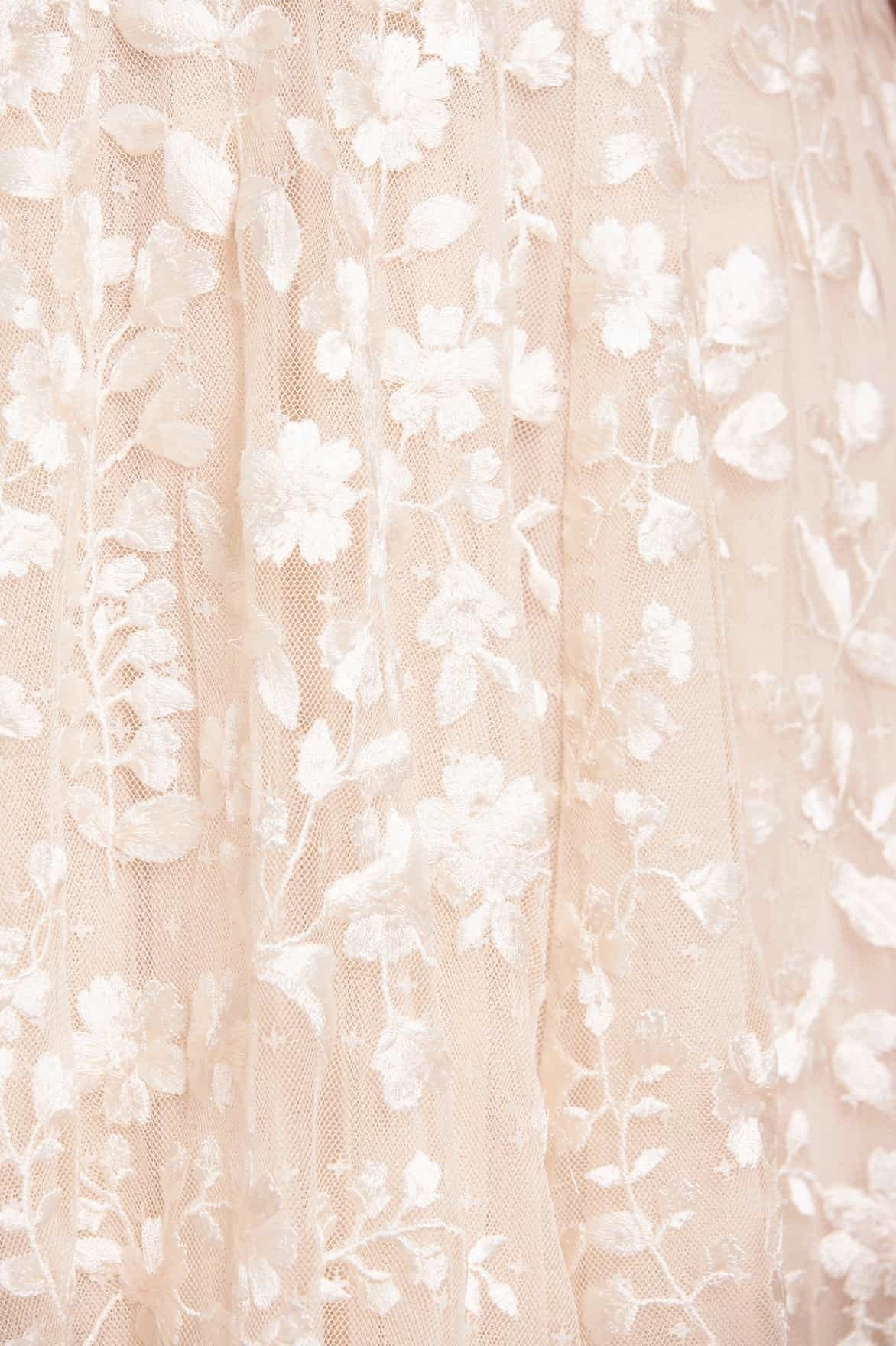 Posy Pirouette One-Shoulder Ankle Gown All-season Summer Friendly