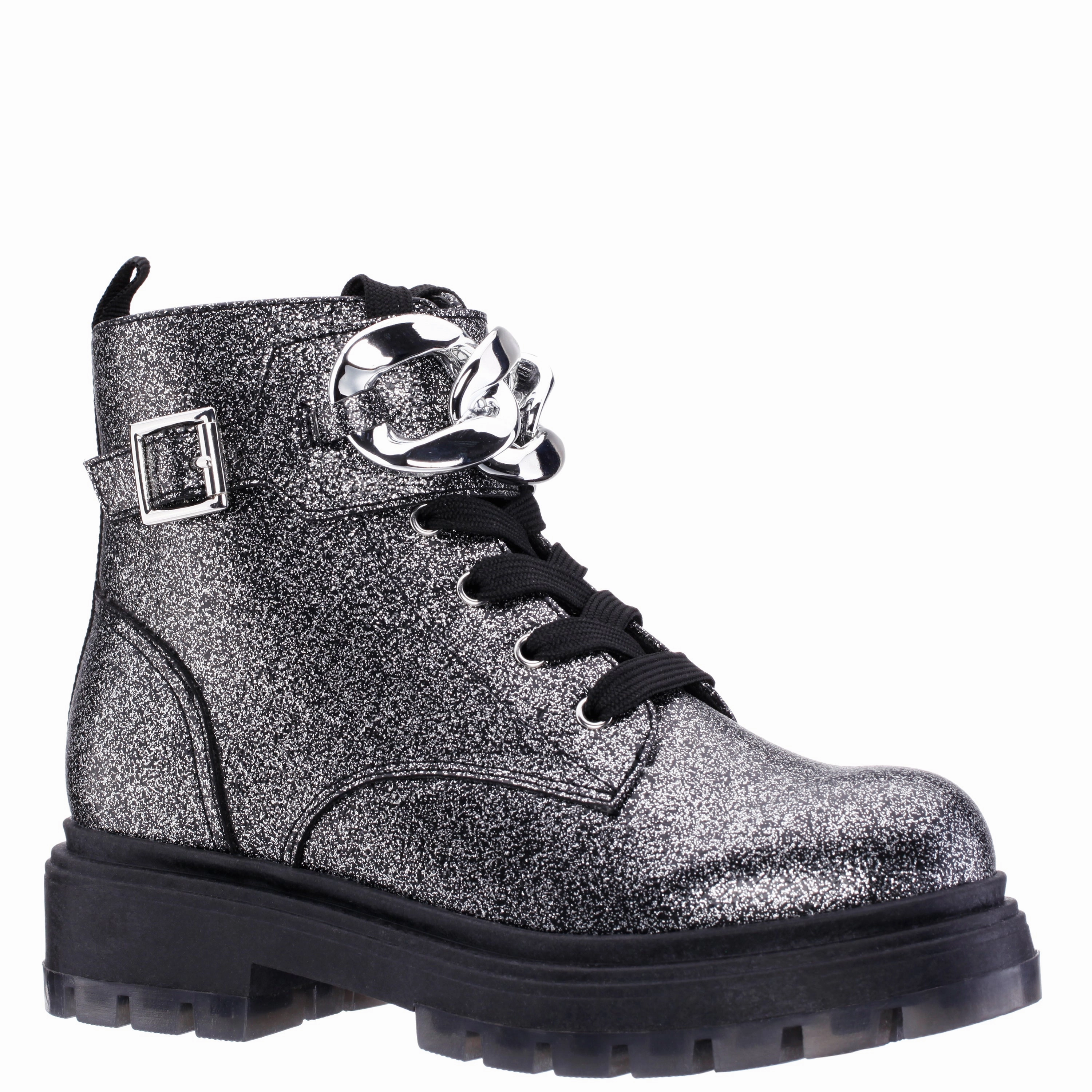 WESLYN-BLACK Square Toe Shock Absorbing Functional Minimalist