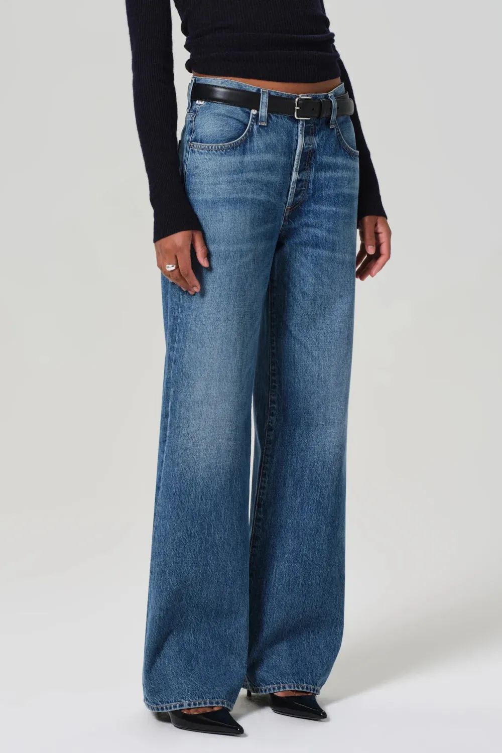 Annina High Rise Wide Leg 33" Functional Design Windproof Membrane