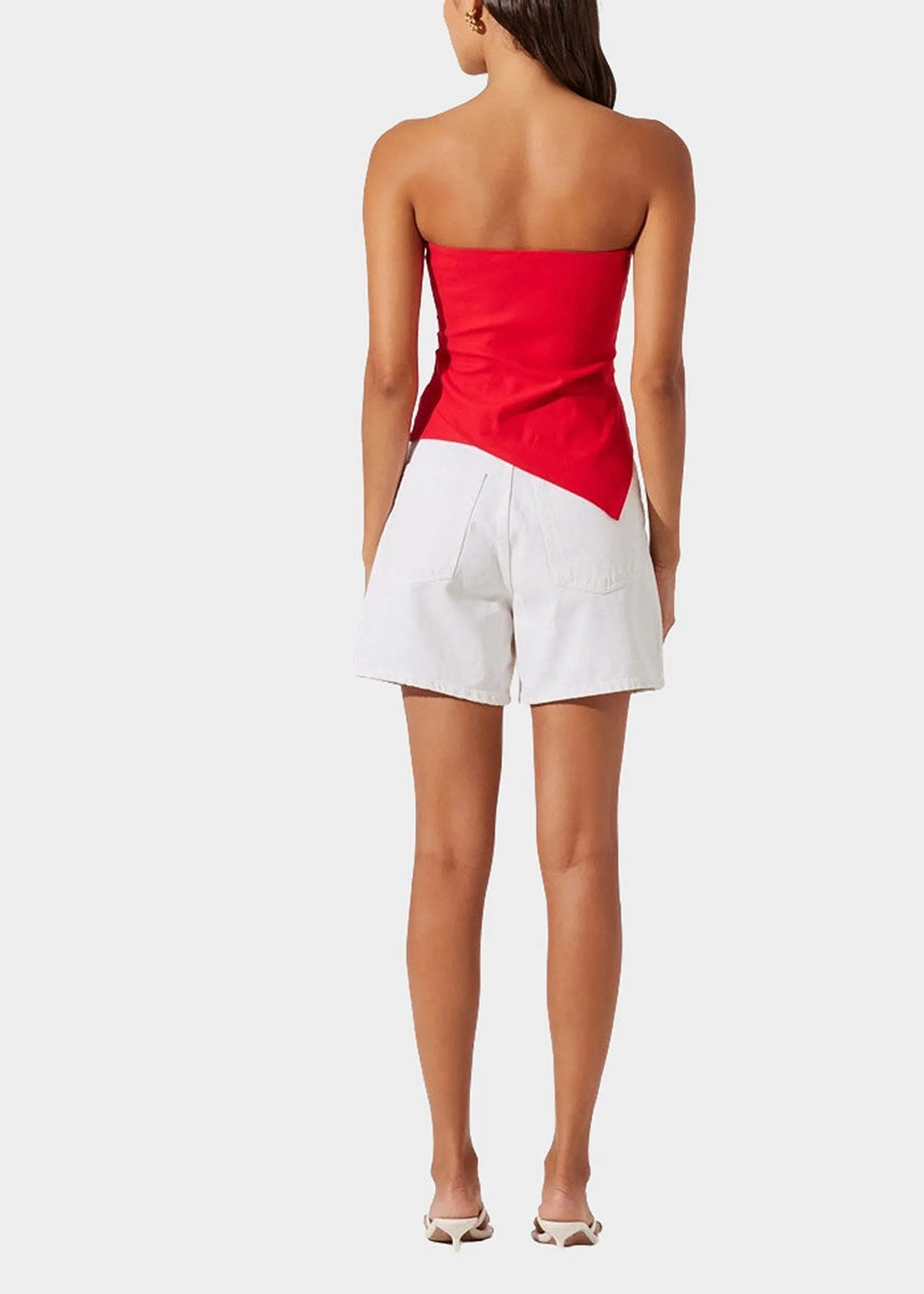 Anoka Top - Red Soft Touch