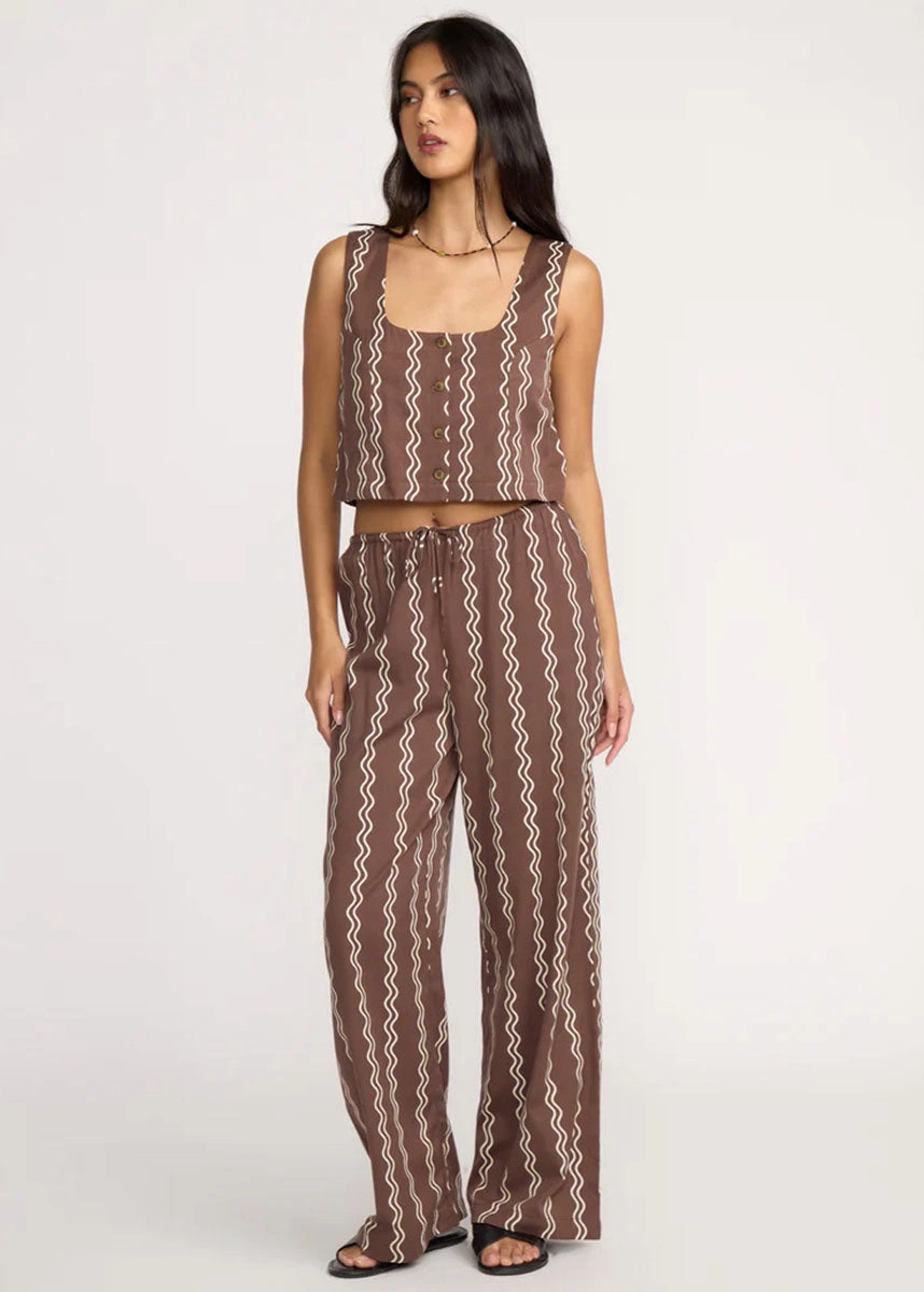 Another Wave Woven Tank - Espresso SoftTouchBrushedInterior