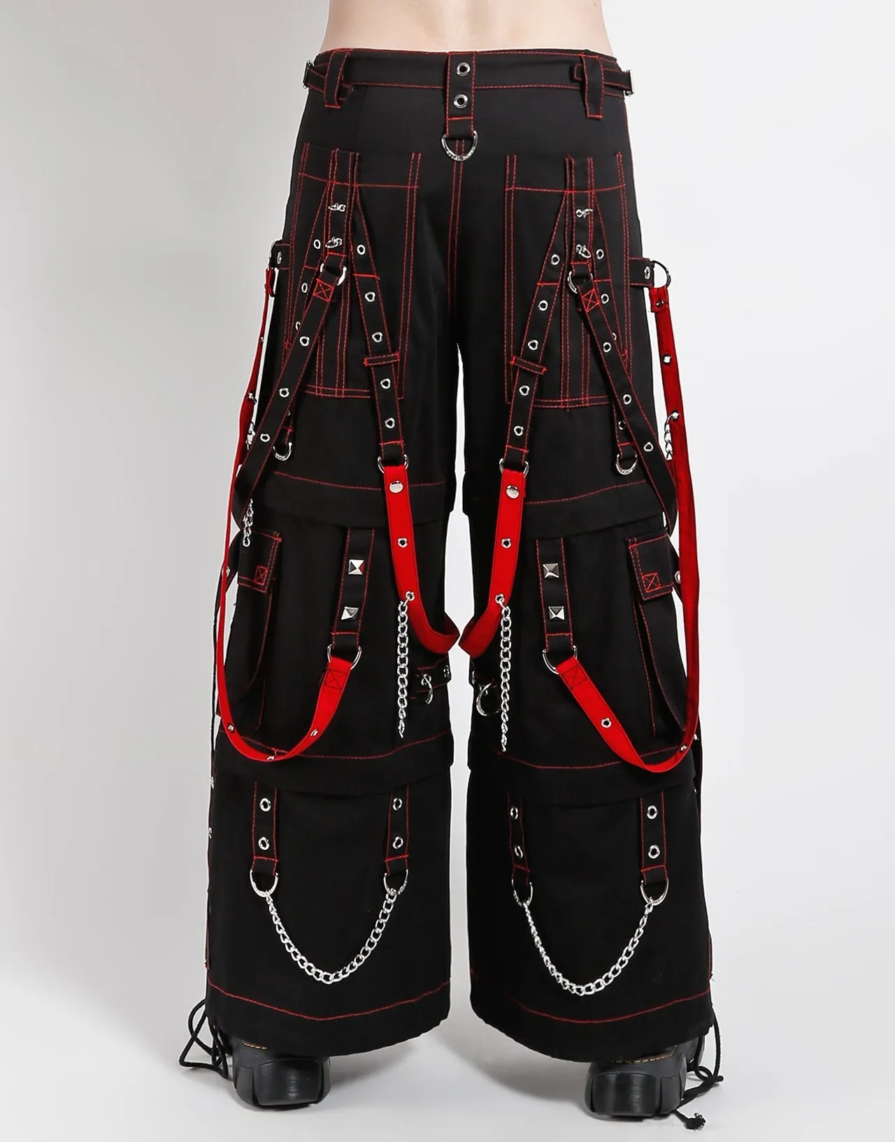 MIRACLE PANT BLACK/RED Sporty Comfort Wear