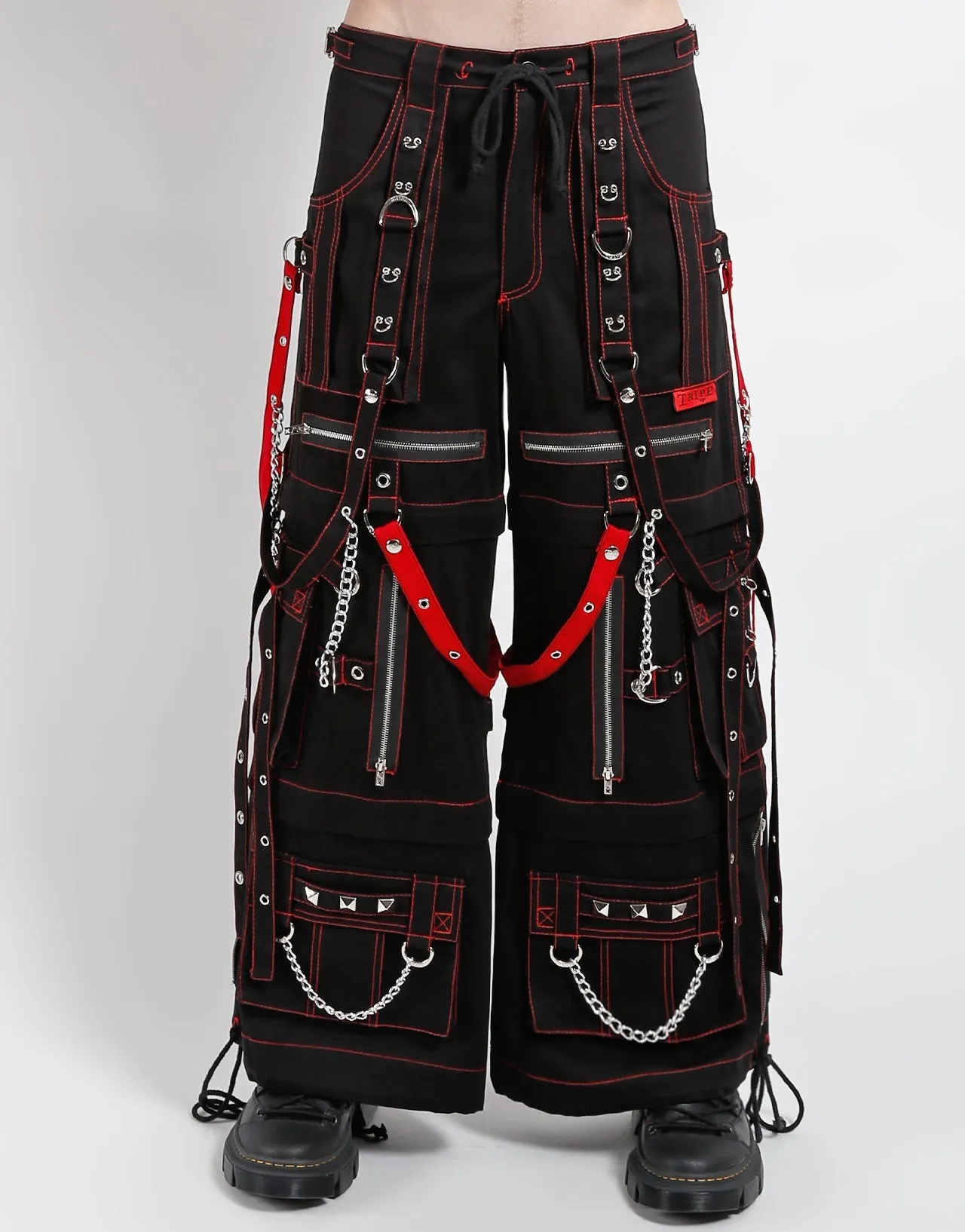 MIRACLE PANT BLACK/RED Trail Comfort