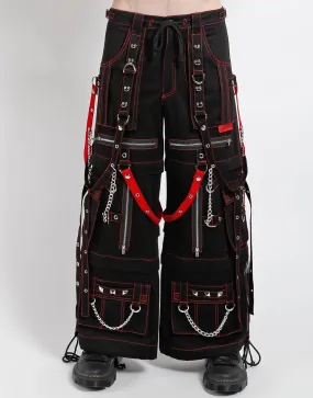 MIRACLE PANT BLACK/RED Trail Comfort