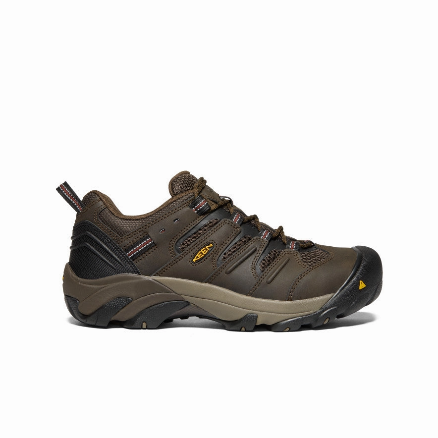 Built For Adventure Men's Lansing Low (Steel Toe)  |  Cascade Brown/Fired Brick