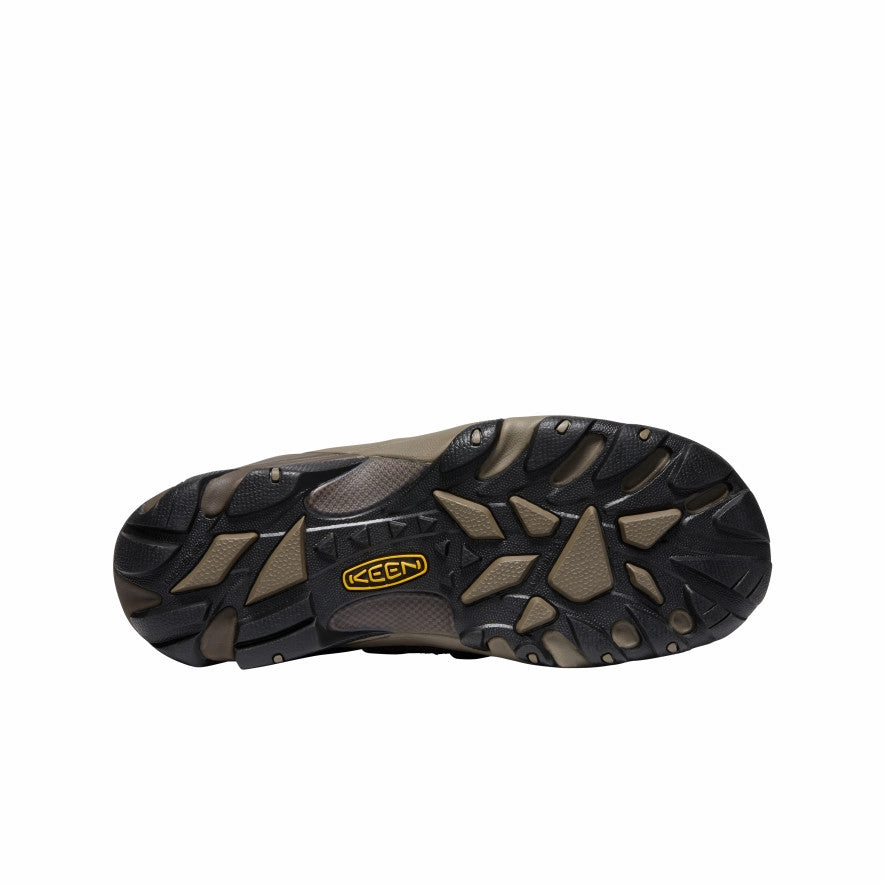 Comfortable toe box Men's Lansing Low (Steel Toe)  |  Cascade Brown/Fired Brick