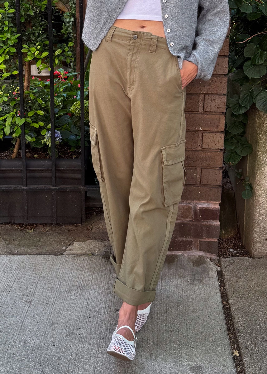 The Squad Curved Leg Cargo Pant - Thicket Breath Flex