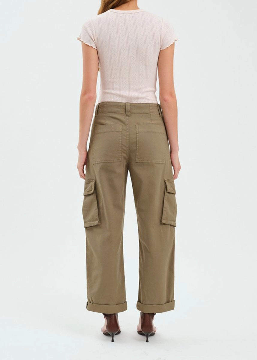 The Squad Curved Leg Cargo Pant - Thicket Quick Move Light Fit Wear