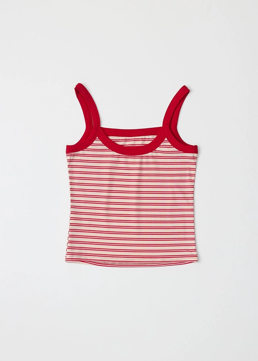 The Cynthia Tank Top - Red MultipanelLayout LightweightLayeringSystem