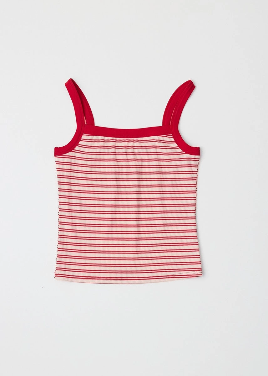 ReinforcedArmholes The Cynthia Tank Top - Red