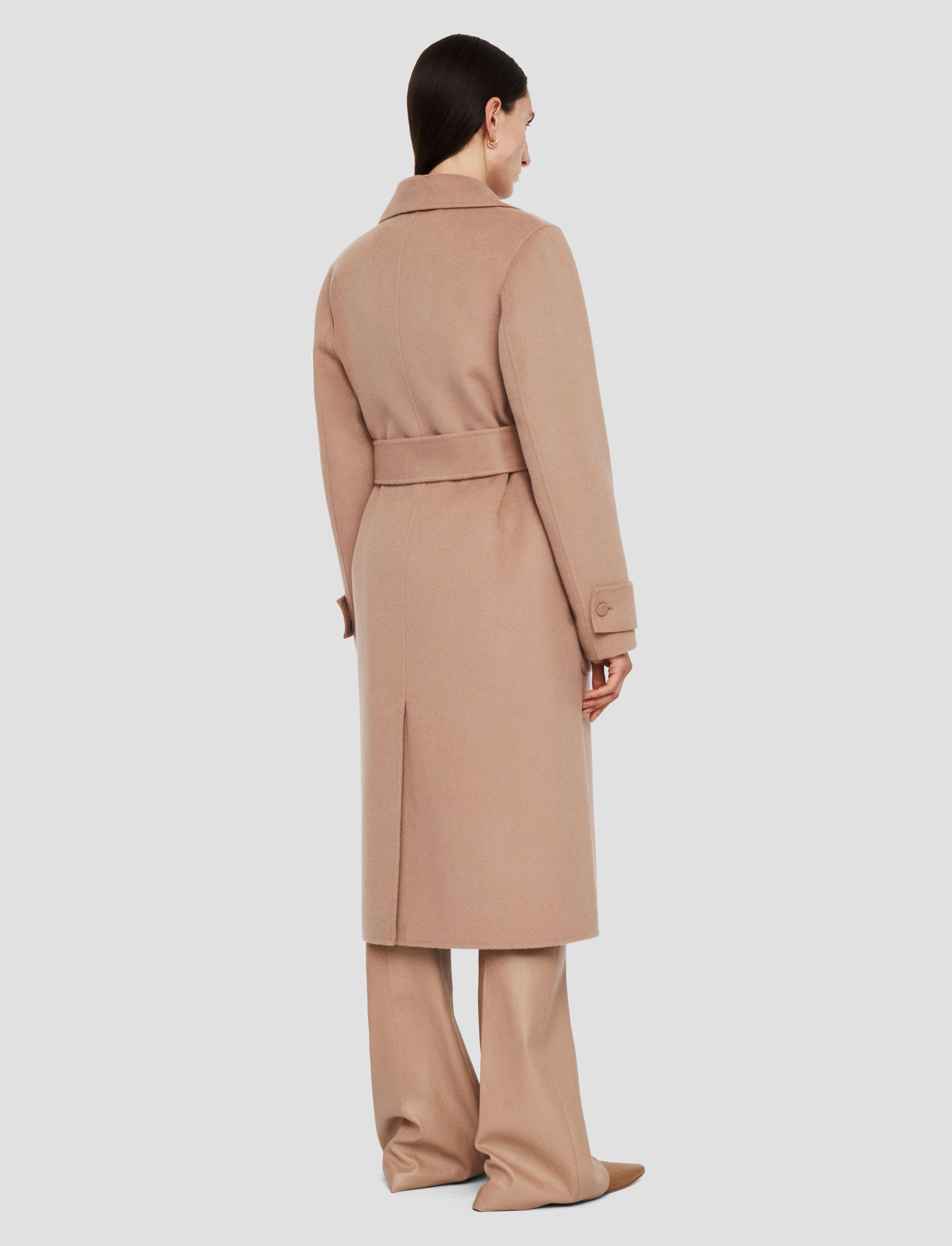 Hooded styles Arline Double Face Cashmere Coat