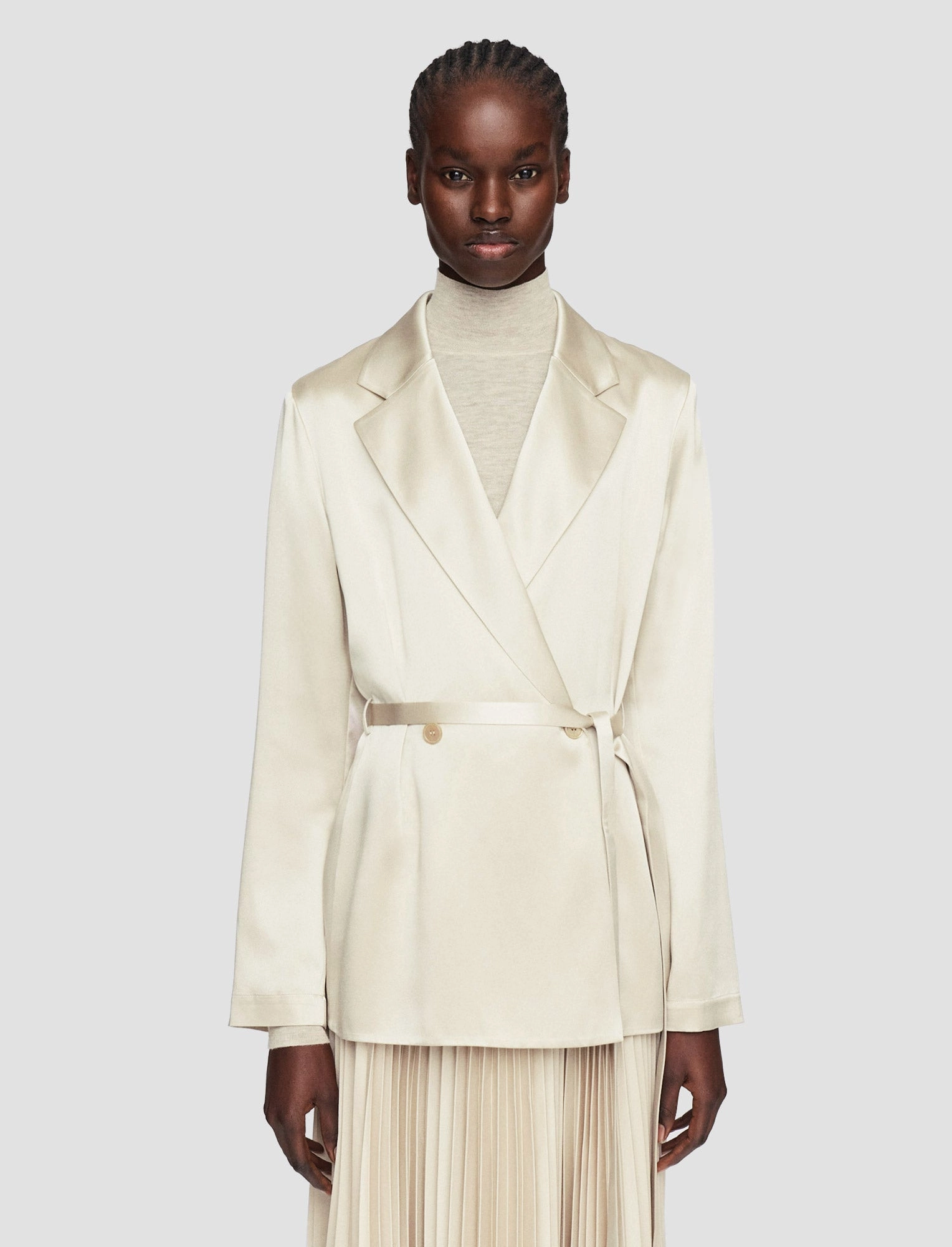 Joubert Silk Satin Jacket Budget