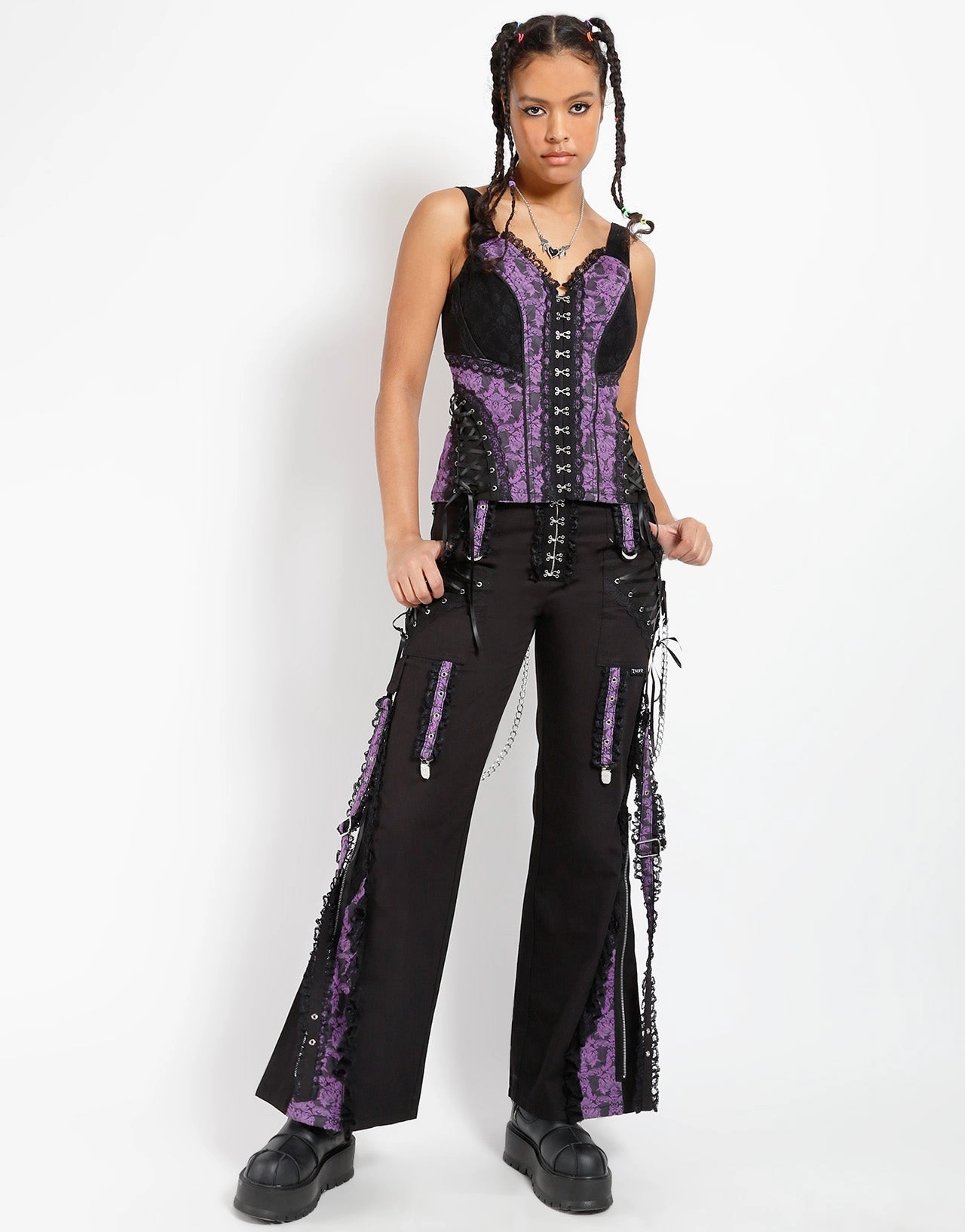 Airflow Mesh Lining ENCHANTED CORSET PURPLE